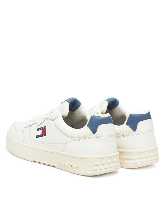 Tommy Jeans Tommy Jeans Sneakersy (New)Tjm Cupsole Leather Ess EM0EM01443 Biały