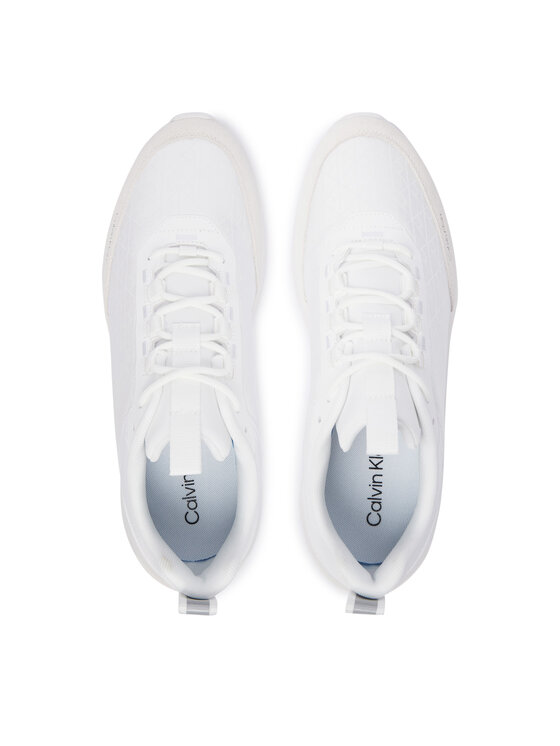 Calvin Klein Calvin Klein Αθλητικά Light Eva Runn Laceup Aop HM0HM02343 Λευκό