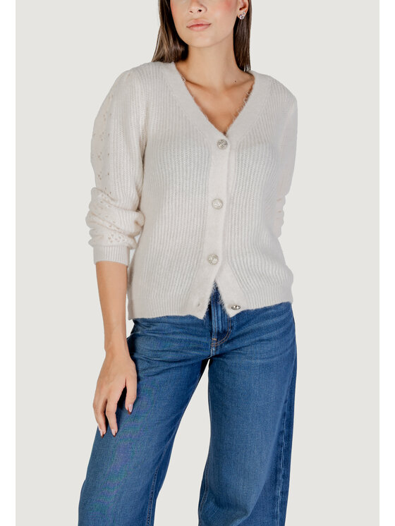 Morgan De Toi Morgan De Toi Cardigan 252-MPLAY Beige Casual Fit