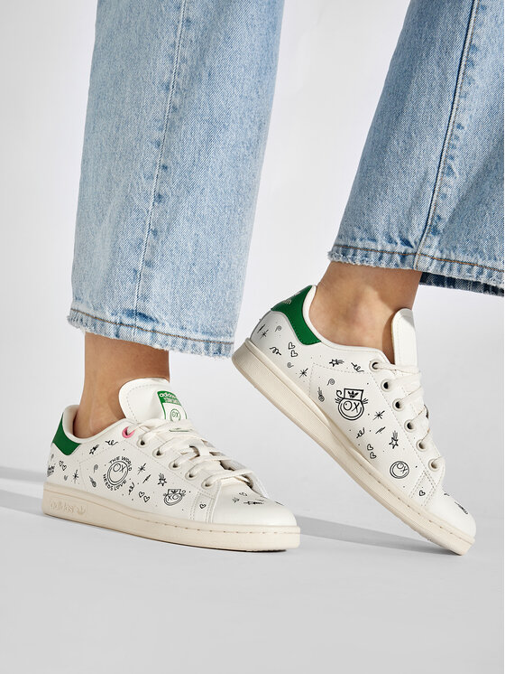 adidas adidas Sneakersy Stan Smith J GY1786 Bílá