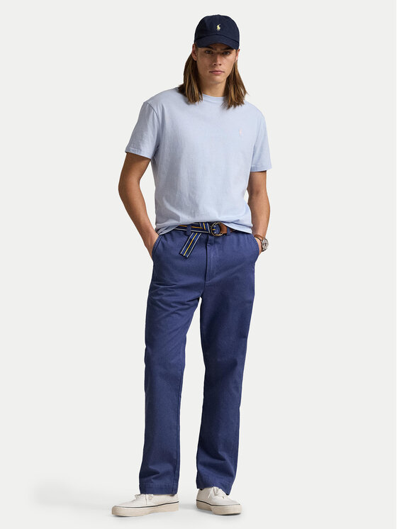 Polo Ralph Lauren Polo Ralph Lauren T-Shirt 710671438418 Světle modrá Slim Fit