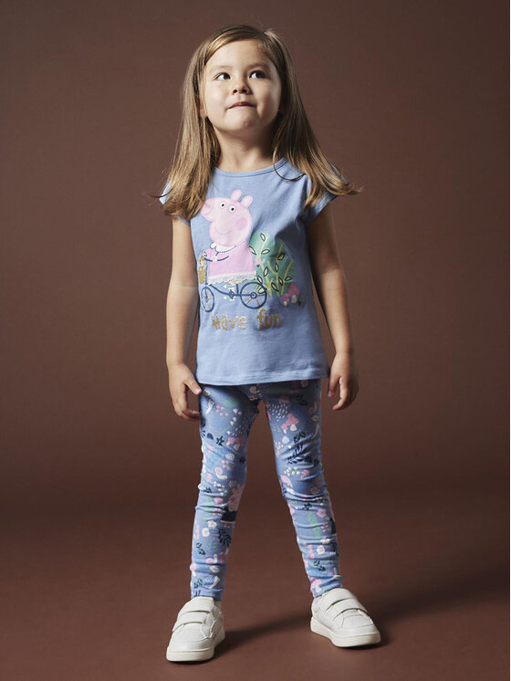 NAME IT NAME IT Leggings PEPPA PIG 13231839 Kék Regular Fit