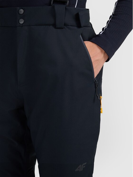 4F 4F Pantaloni da sci 4FWAW25TFTRM0928-20S Nero Regular Fit