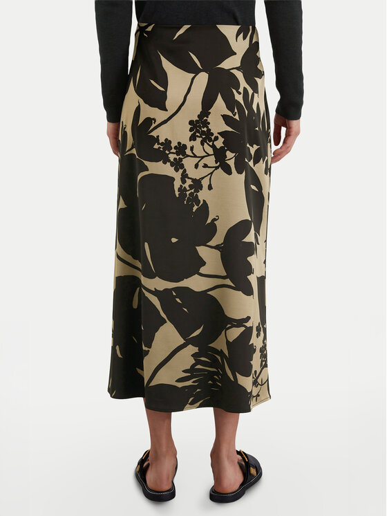 Marc O'Polo Marc O'Polo Spódnica midi 503 0855 20041 Czarny Regular Fit