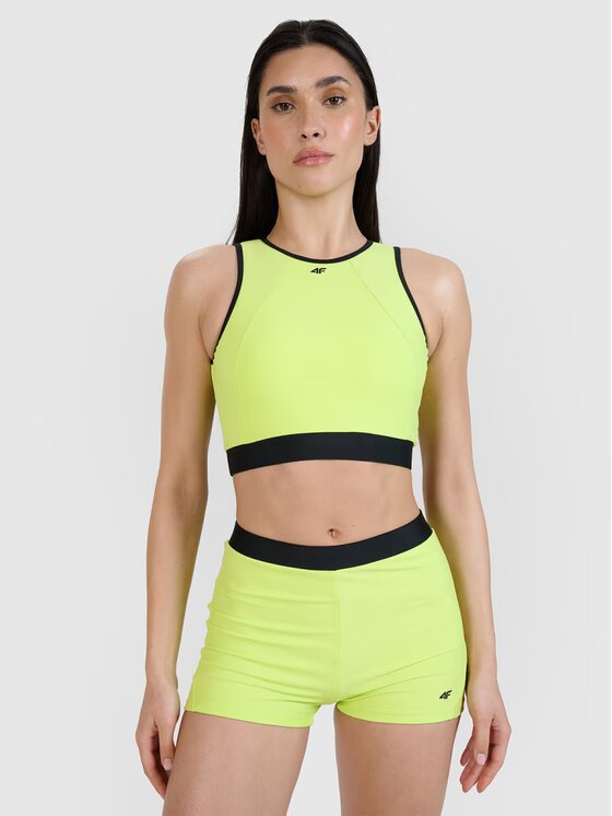 4F 4F Bikini pezzo sopra 4FWSS25UBKTF073-45S Verde