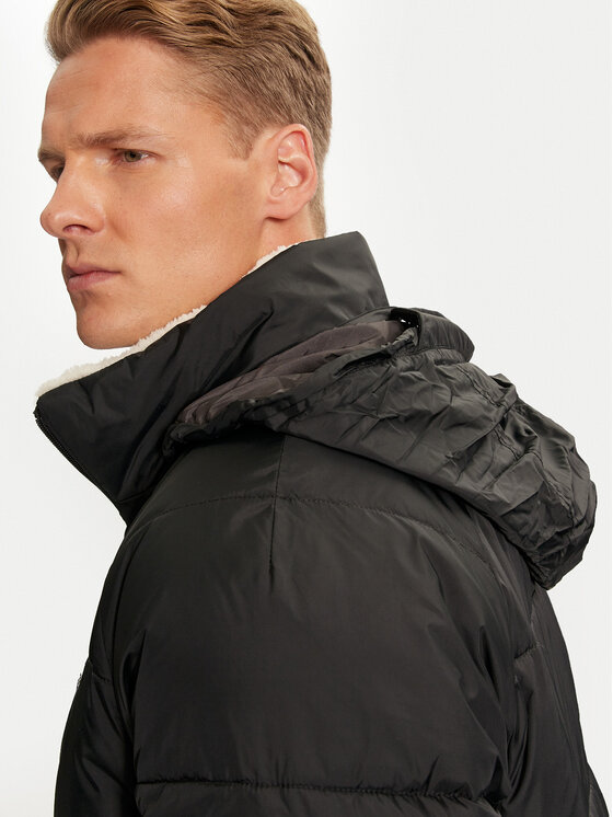 Tommy Jeans Tommy Jeans Зимно яке Vail DM0DM20604 Черен Regular Fit