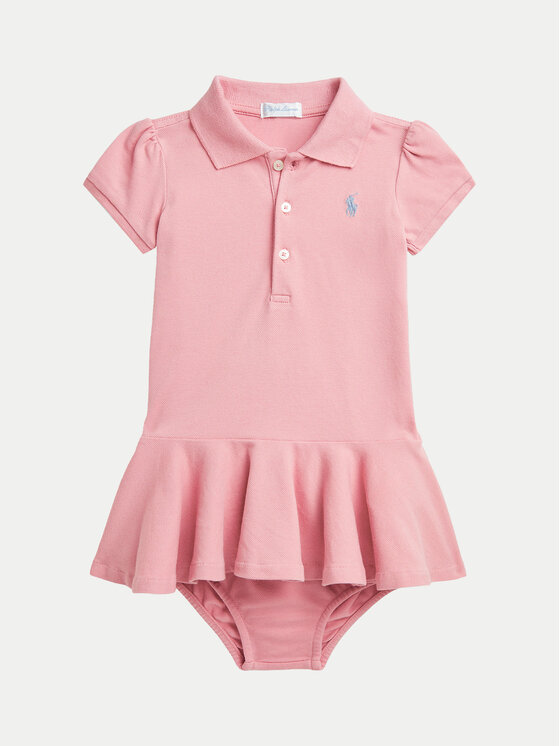 Polo Ralph Lauren Vestito da giorno 310941114001 Rosa Regular Fit, taglia : 9M