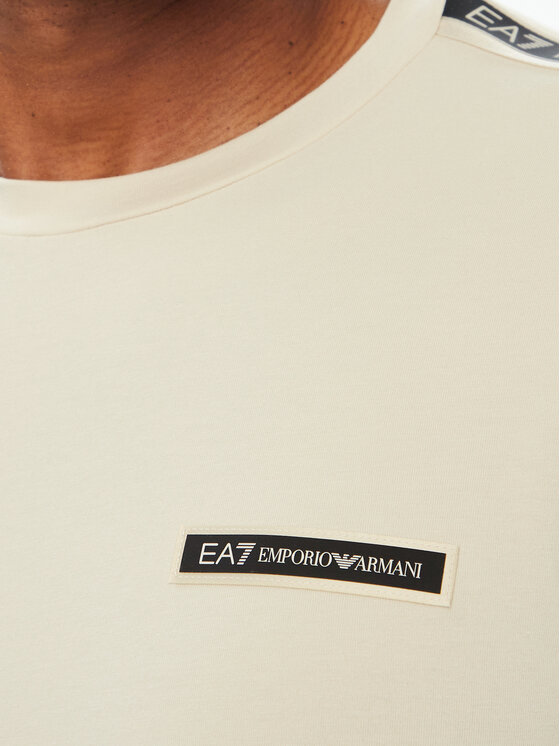 EA7 Emporio Armani EA7 Emporio Armani Футболка 7M002189 AF10373 U1079 Кремовий Regular Fit
