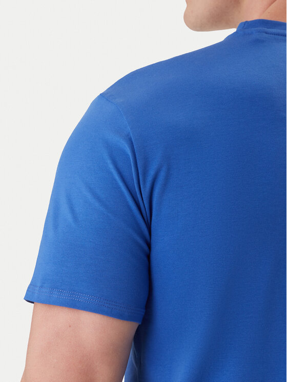 Guess Guess Marškinėliai F6GI01 J1314 Mėlyna Slim Fit