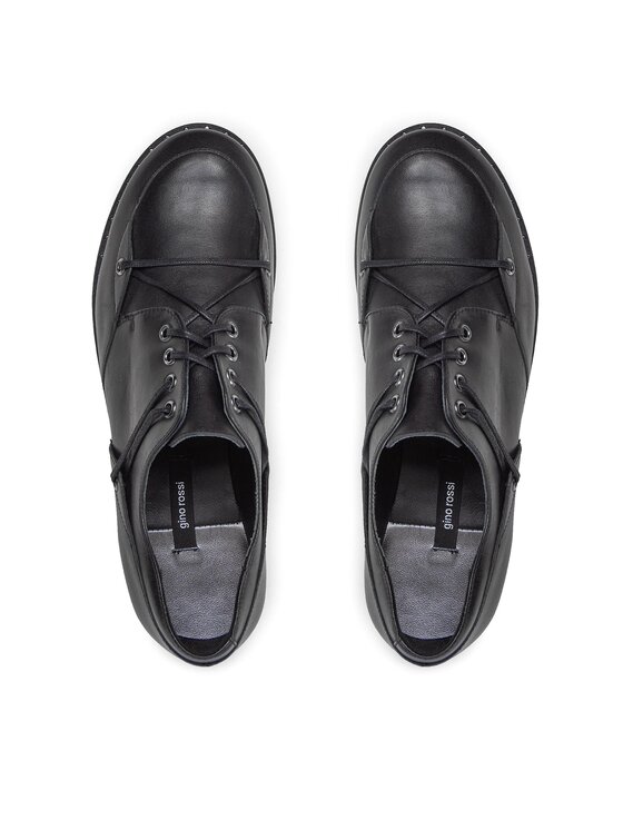 Gino Rossi Gino Rossi Oxford Schuhe Atsu DPI632-621-E100-9900-0 Schwarz