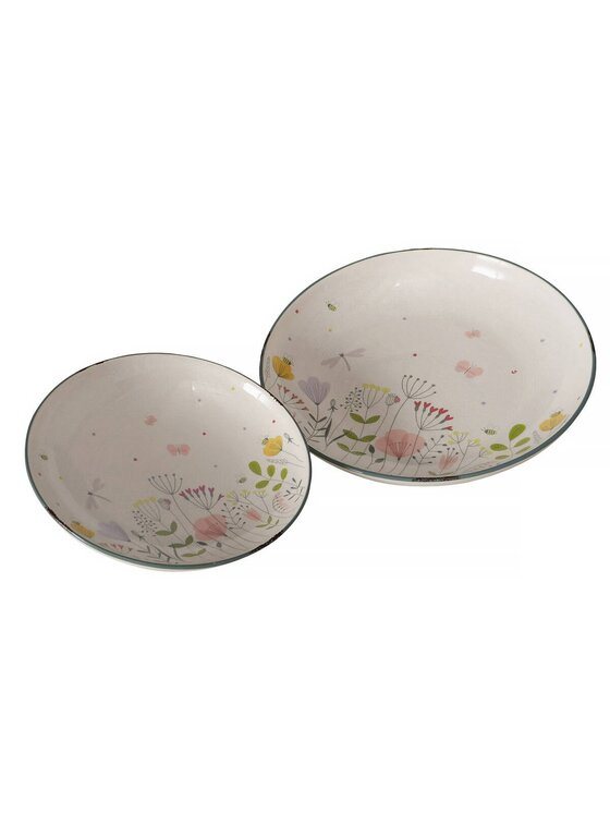 MIAhome MIAhome Komplet talerzy ceramicznych 2 szt. SOGEN Biały