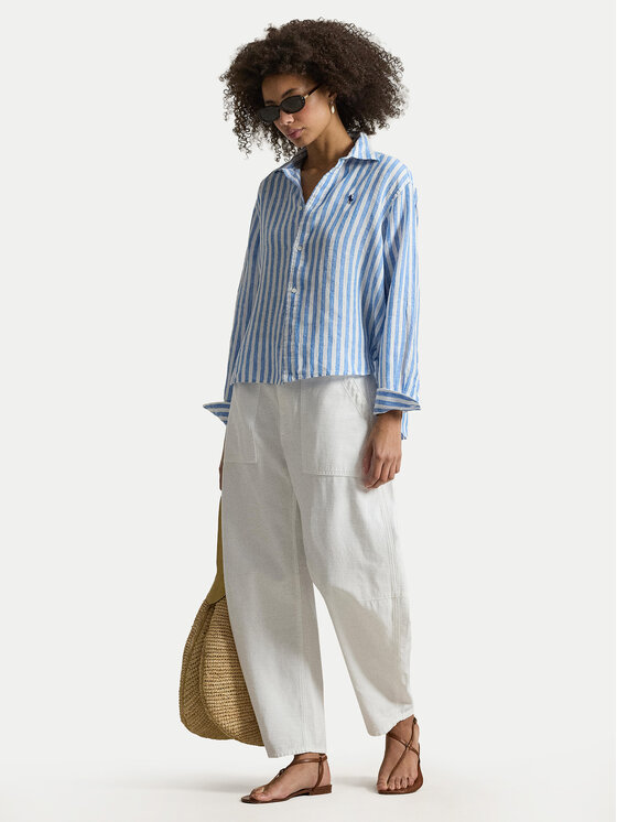 Polo Ralph Lauren Polo Ralph Lauren Särk 211935130500 Sinine Relaxed Fit