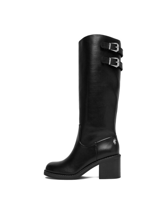 U.S. Polo Assn. U.S. Polo Assn. Μπότες EO-SABINA001W/EY1 Μαύρο