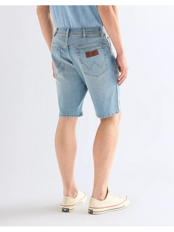 Wrangler Wrangler Szorty jeansowe TEXAS SHORTS Niebieski Regular Fit
