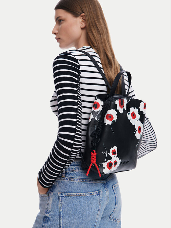 Desigual Desigual Mugursoma Chandra Sumy Mini 25SAKP27 Melns