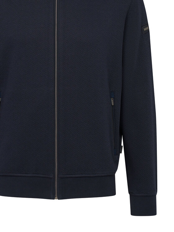 Bugatti Bugatti Sweatshirt 8750-75174C Dunkelblau Regular Fit