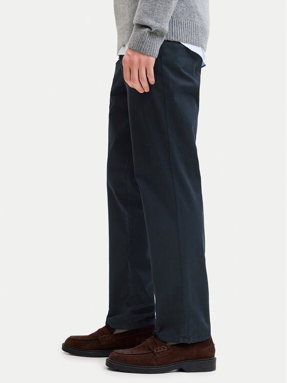 Jack & Jones Jack & Jones Pantaloni chino Stollie 12292970 Bleumarin Regular Fit