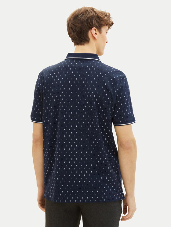 Tom Tailor Denim Tom Tailor Denim Поло 1040465 Cиній Regular Fit