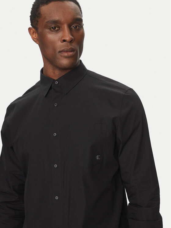 Calvin Klein Jeans Calvin Klein Jeans Koszula LV040QM160 Czarny Regular Fit