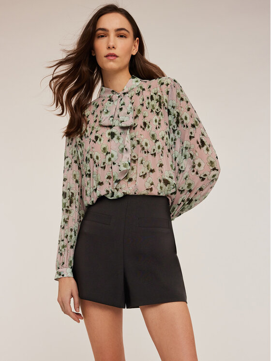 Motivi Motivi Blusa 2660Q001804N0R6 Turchese Regular Fit