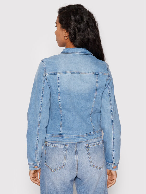 ONLY ONLY Traper jakna Tia 15177241 Plava Regular Fit