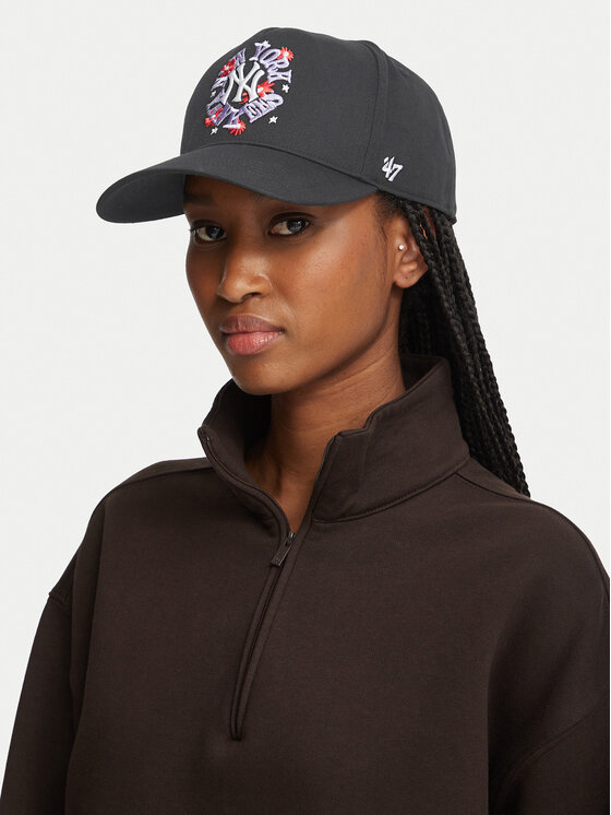 47 Brand 47 Brand Καπέλο Jockey New York Yankees MLB Flora Hitch B-FLRAH17HTP Μαύρο