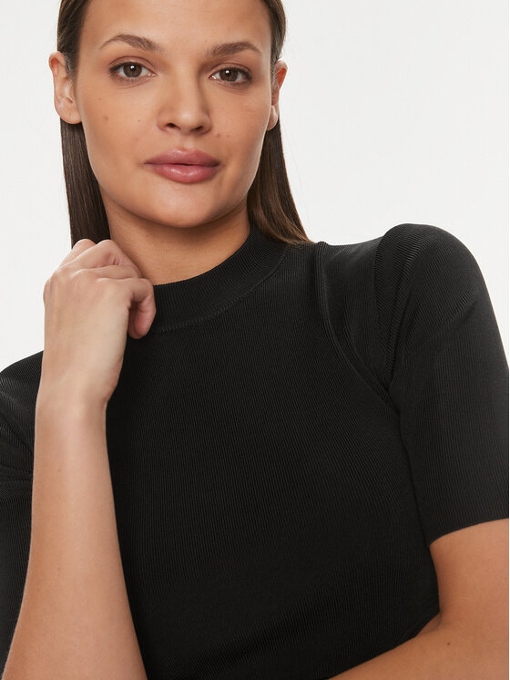 HUGO Hugo Pullover Satchina 50508600 Schwarz Slim Fit