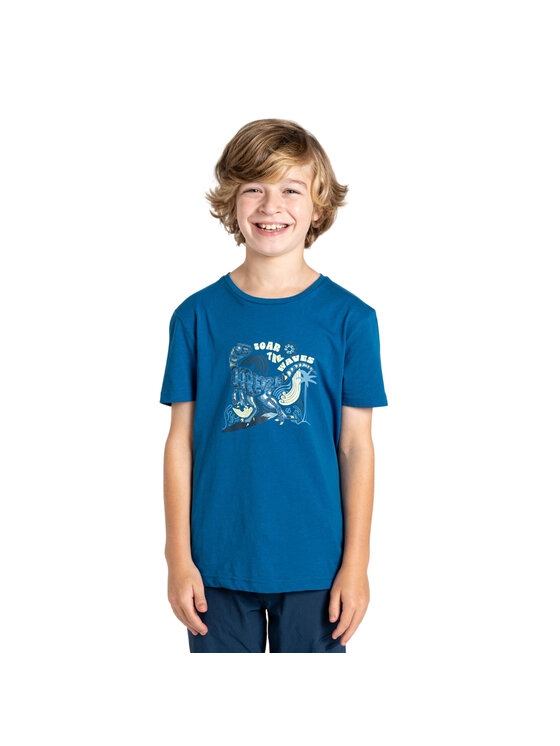 Dare2B Dare2B T-Shirt Trailblazer II Niebieski Short Fit