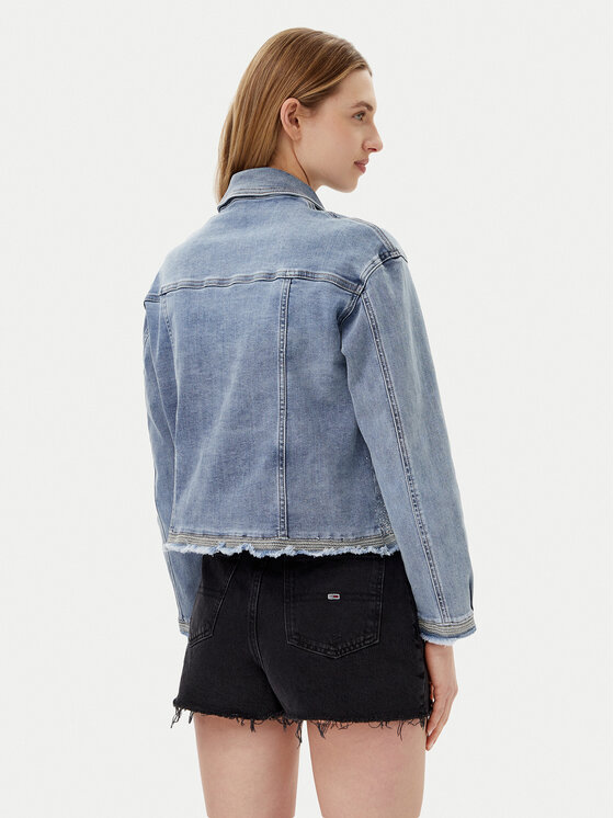 Joseph Ribkoff Joseph Ribkoff Jeansová bunda 251953 Modrá Regular Fit