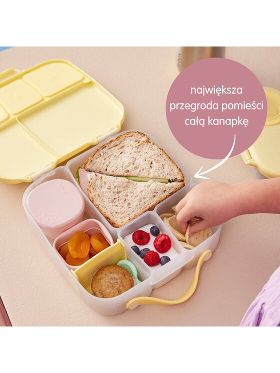 b.box b.box Lunchbox Lunchbox z przegródkami Niebieski