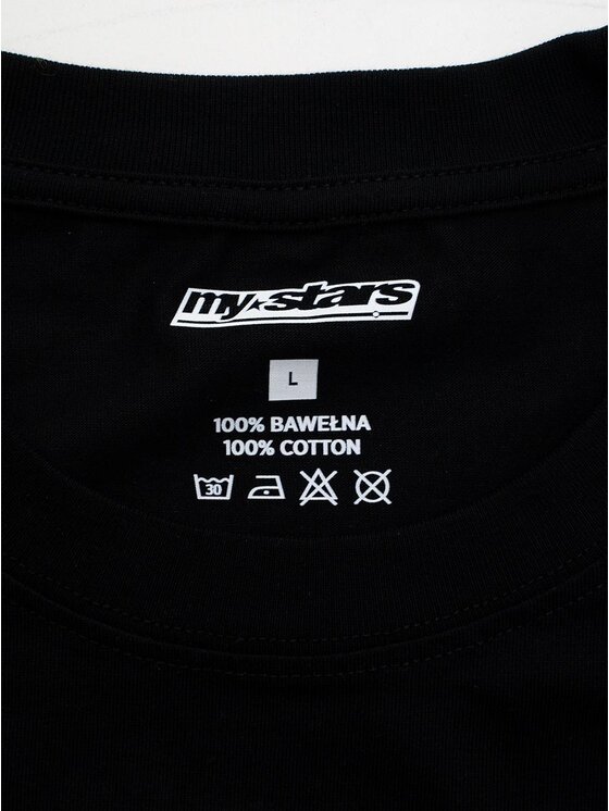 MyStars MyStars T-Shirt 131778 Czarny Oversize