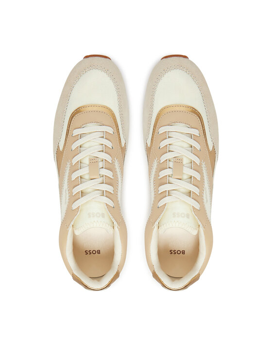 BOSS BOSS Sneakersy Kai Runn 50541653 Beżowy