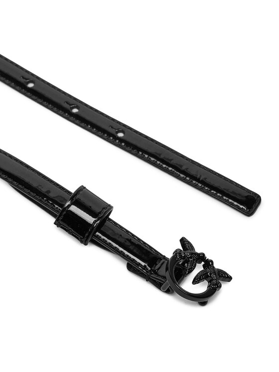 PINKO Pinko Dámsky opasok Love Berry H1 Belt PE 24 PLT01 102148 A1JD Čierna