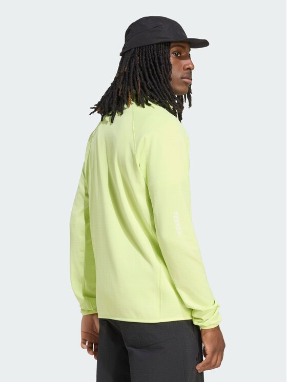 adidas adidas Bluza techniczna 165062 Żółty Slim Fit