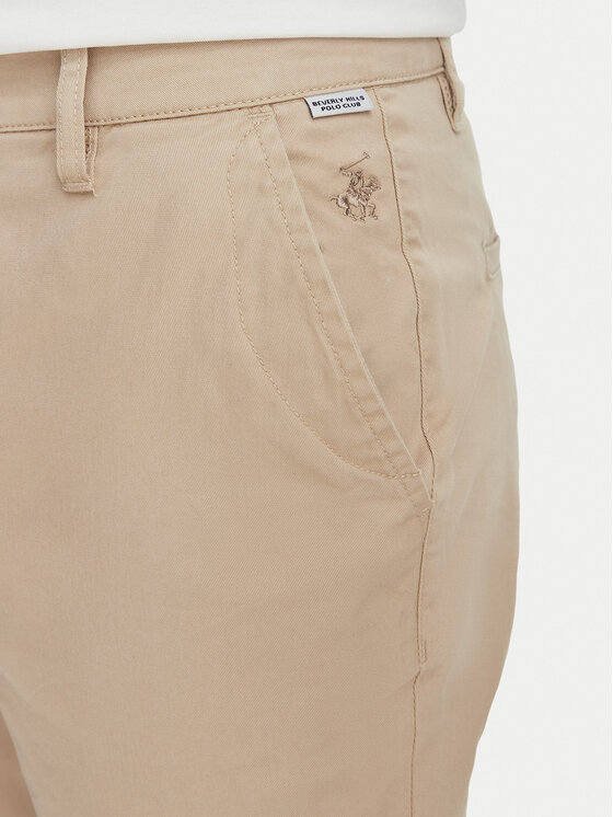 Beverly Hills Polo Club Beverly Hills Polo Club Чіноси P-SS26M -T450311 Бежевий Regular Fit