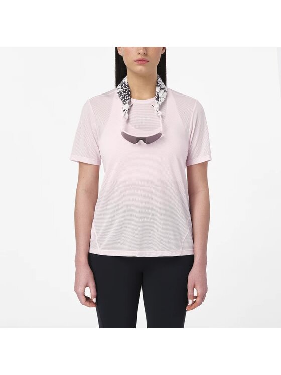 Salomon Salomon Koszulka techniczna SHAKEout CORE SS TEE W Różowy Regular Fit