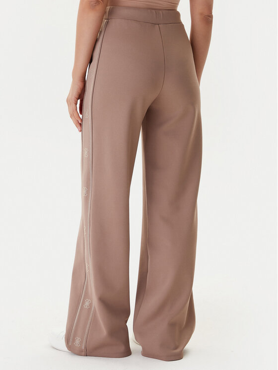 Guess Guess Donji dio trenerke V5BB12 KCX22 Bež Wide Leg