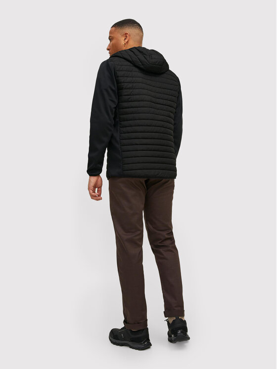 Jack&Jones Jack&Jones Демісезонна куртка Multi Quilted 12182242 Чорний Regular Fit