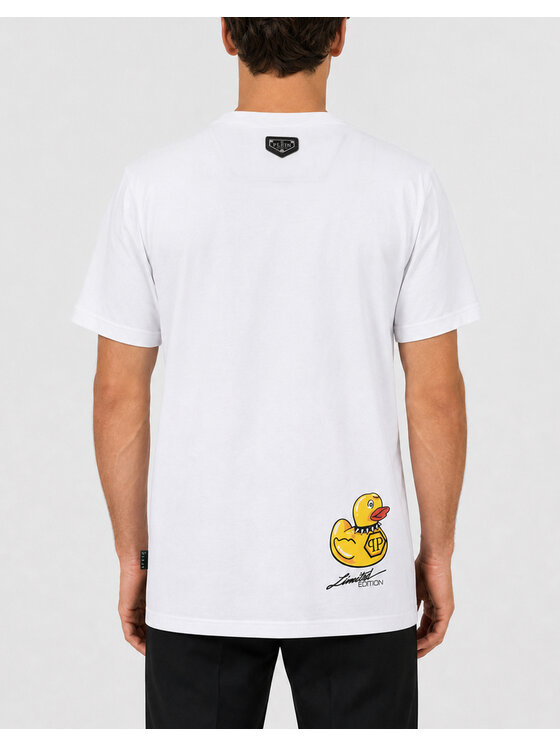 PHILIPP PLEIN PHILIPP PLEIN T-Shirt 31627 Biały Regular Fit