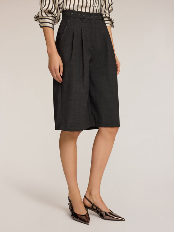 Motivi Motivi Pantaloncini P112Q004196N023 Grigio Regular Fit