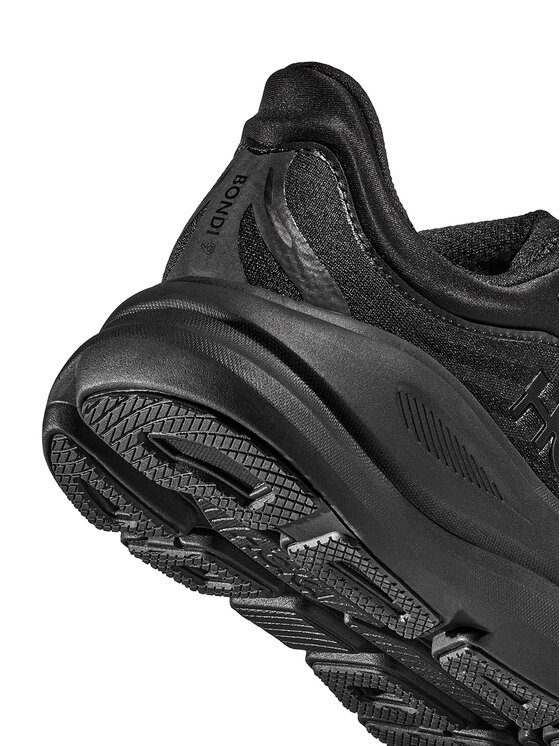 Hoka Hoka Skriešanas apavi Bondi 9 Wide Melns