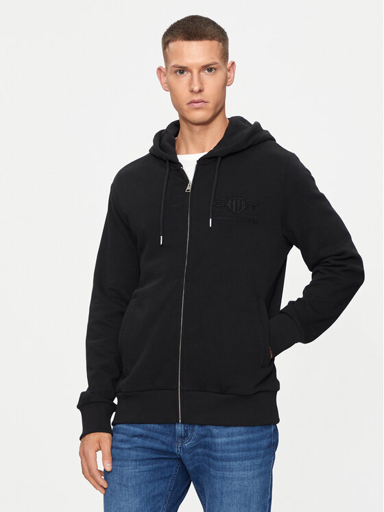 Gant Gant Sweatshirt Archive Shield 2037021 Schwarz Regular Fit