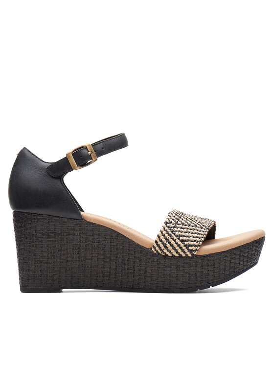 Sandale Clarks Rose Ease 26171324 Negru