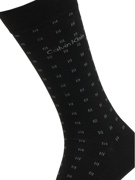Calvin Klein Calvin Klein Garās zeķes 701241207 Melns