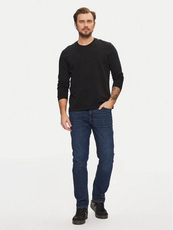 Tommy Hilfiger Tommy Hilfiger Τζιν MW0MW37810 Σκούρο μπλε Straight Fit