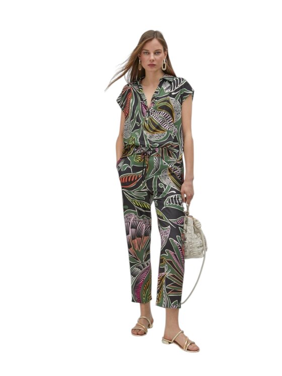 LOLA CASADEMUNT LOLA CASADEMUNT Pantaloni invernali ls2514020 Nero Regular Fit