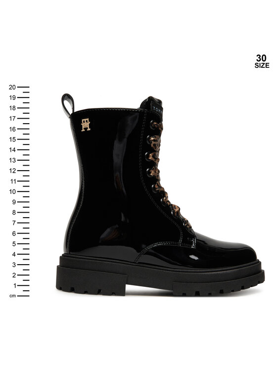 Tommy Hilfiger Tommy Hilfiger Kotníková obuv T4A5-34026-0775 S Černá