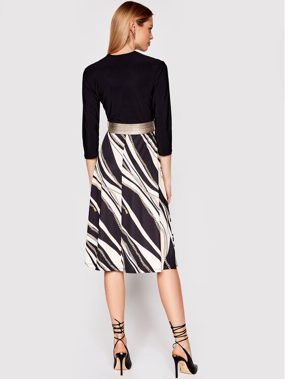 Rinascimento Rinascimento Повсякденна сукня CFC0017823002 Чорний Regular Fit