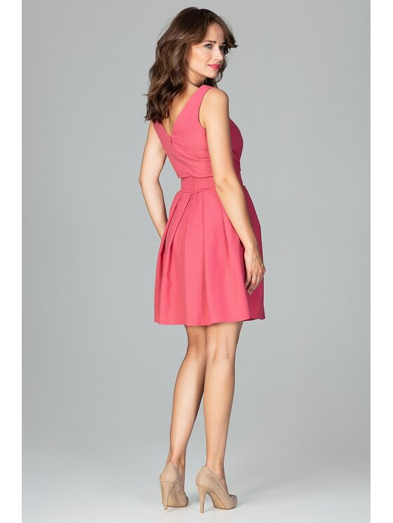Lenitif Lenitif Vestito K487 Arancione Regular Fit