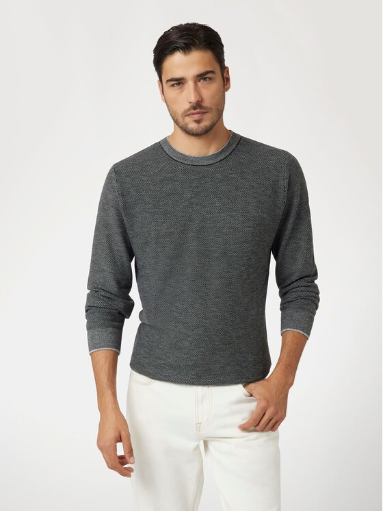 Guess Guess Sweter 168071 Czarny Classic Fit